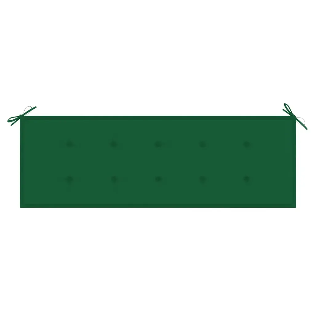 3-Seater Garden Bench with Cushion 150 cm Solid Eucalyptus Wood Price