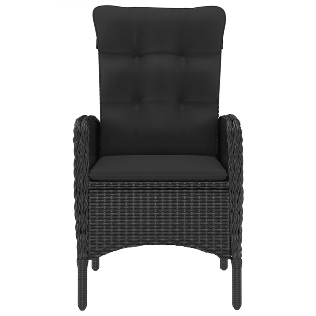 7 Piece Garden Dining Set Black Price
