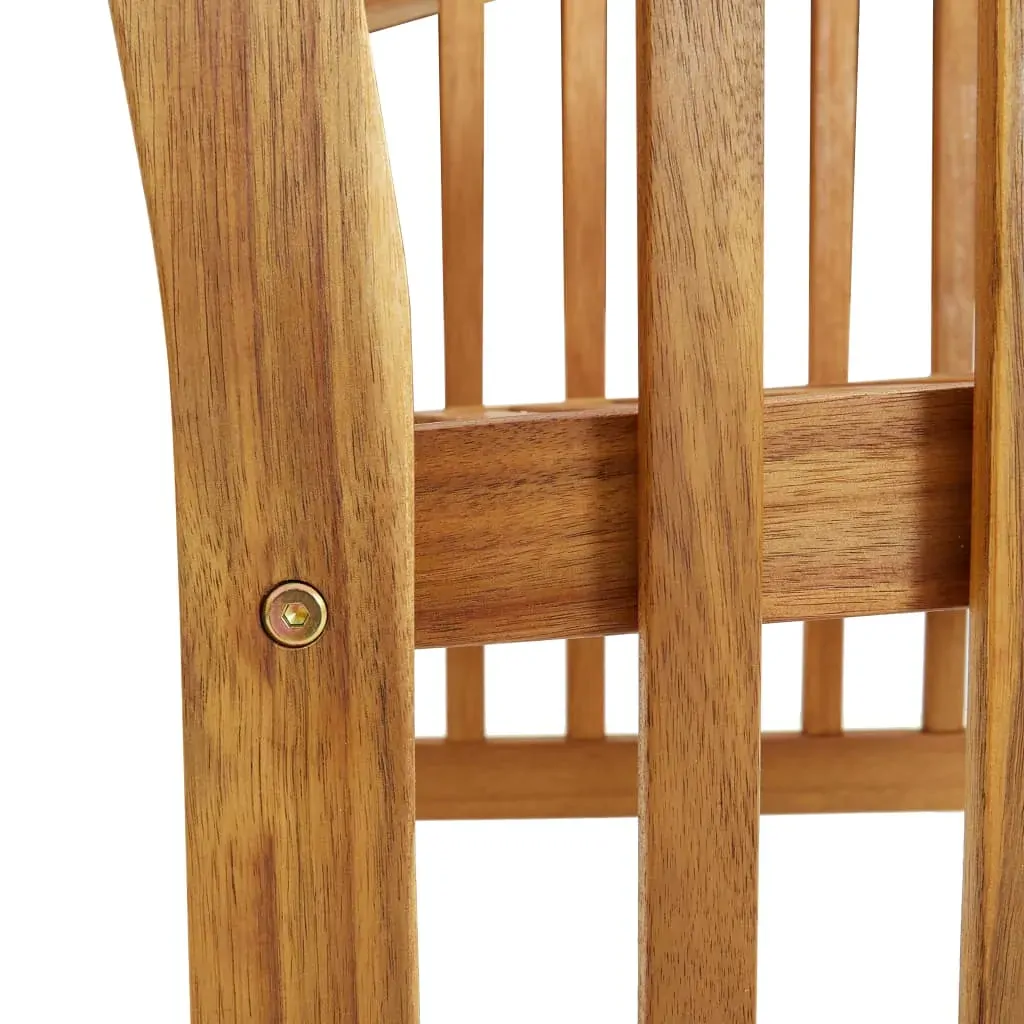 Garden Chairs 2 pcs Solid Acacia Wood Price