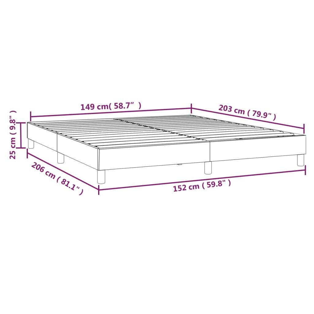 Bed Frame without Mattress Black Queen Fabric Price