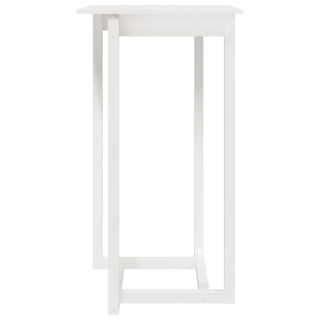 3 Piece Bar Set White Solid Wood Pine Price