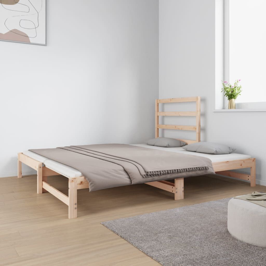 Pull-out Day Bed without Mattress 2x(90x190) cm Price