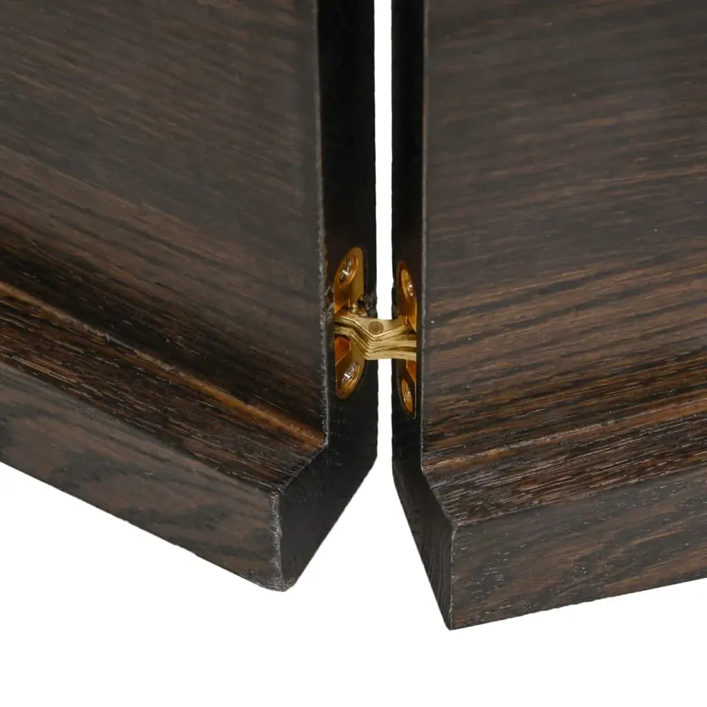 Bathroom Countertop Dark Brown 140x30x4 cm Treated Solid Wood Price