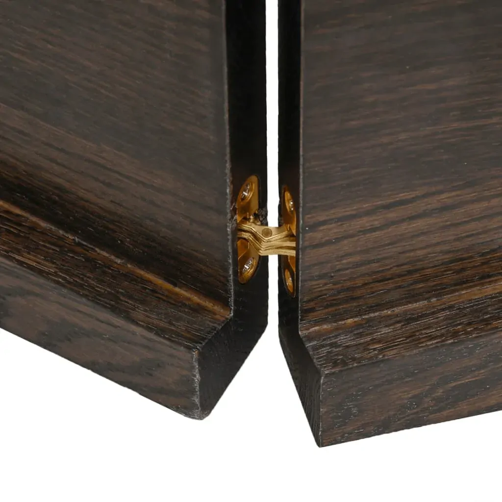 Bathroom Countertop Dark Brown 140x40x4 cm Treated Solid Wood Price