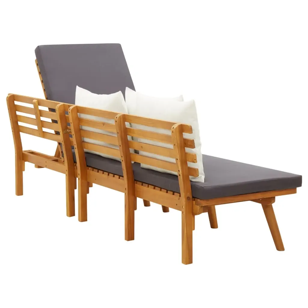 Garden Day Bed 200x65 cm Solid Wood Acacia Price