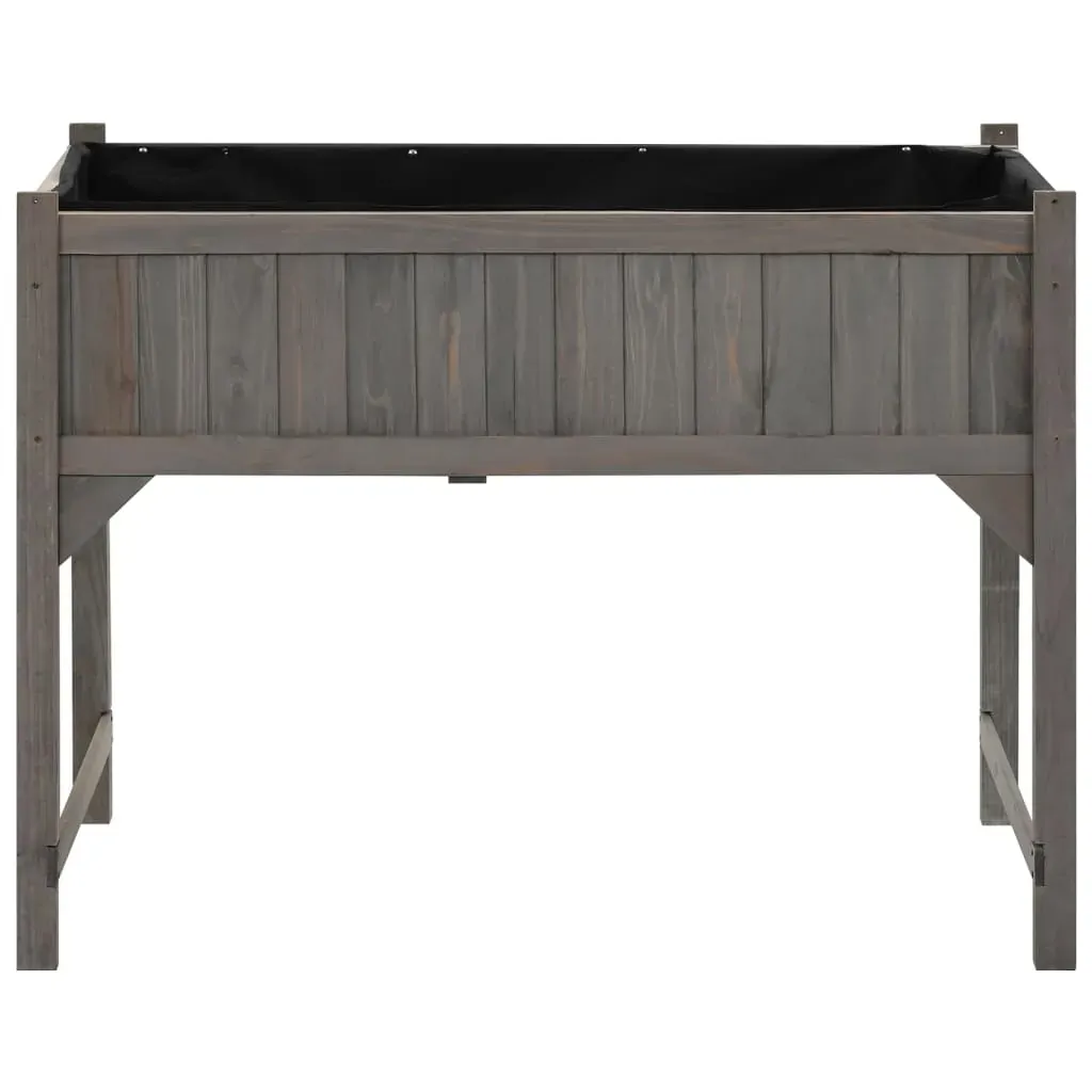 Raised Bed with Greenhouse 110x54x120 cm Solid Fir Wood Price