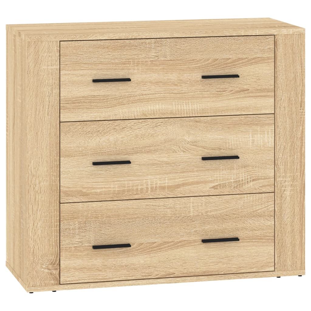 Sideboards 3 pcs Sonoma Oak Engineered Wood Price