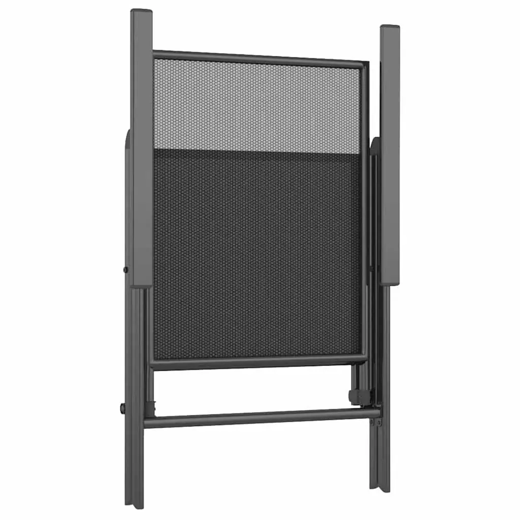 3 Piece Garden Dining Set Anthracite Steel Price