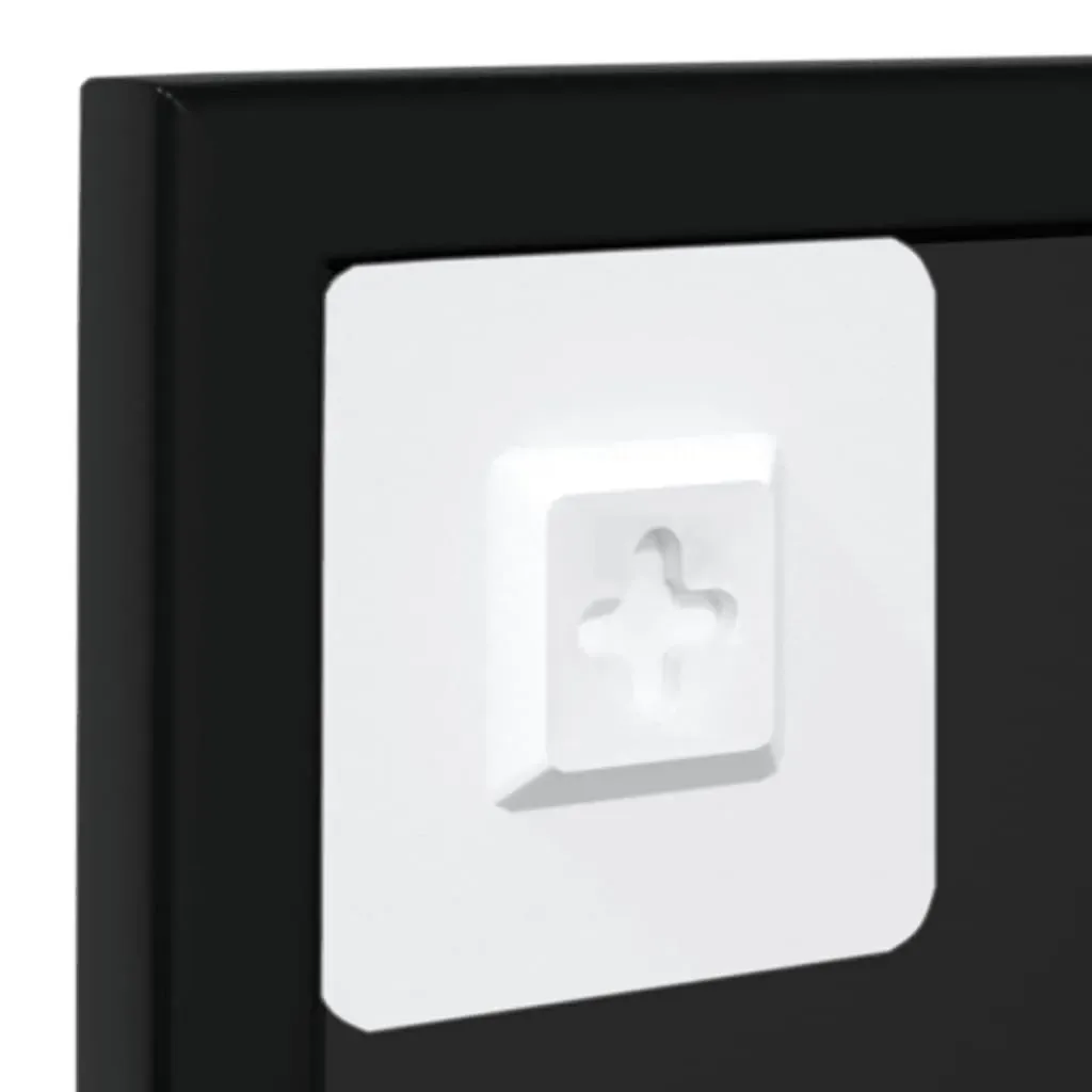 Wall Mirrors 2 pcs Black 100x60 cm Metal Price