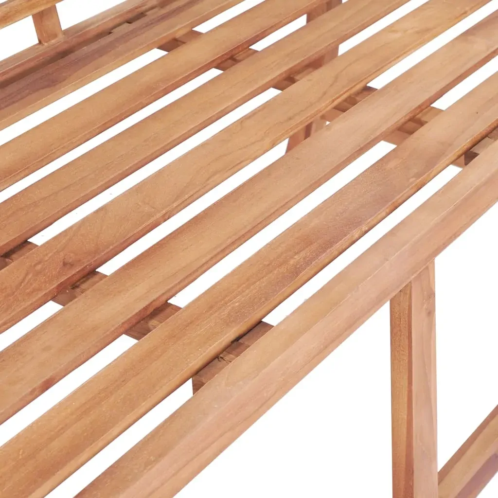 Garden Bench 127x58.5x92.5 cm Solid Wood Teak Price