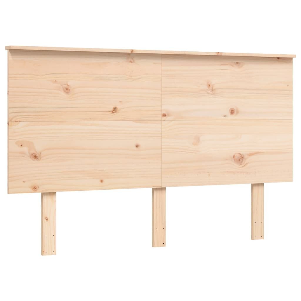 Bed Frame without Mattress 135x190 cm Solid Wood Price