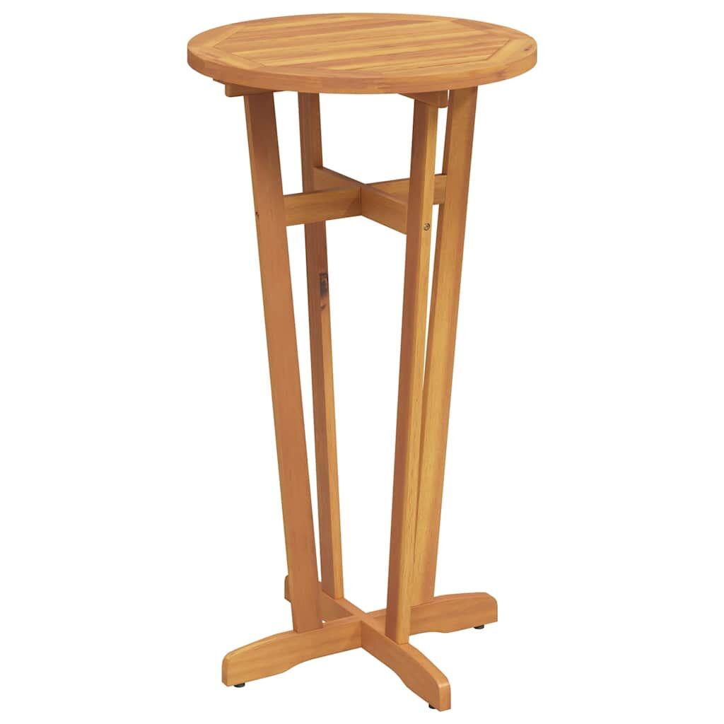 Garden Bar Table Ø60x105 cm Solid Wood Acacia Price
