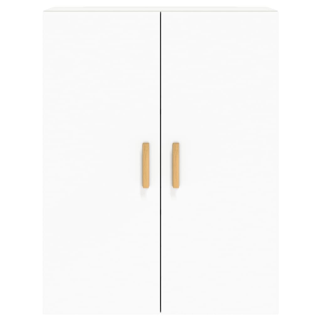 Wall Mounted Cabinets 2 pcs White Engineered Wood Price