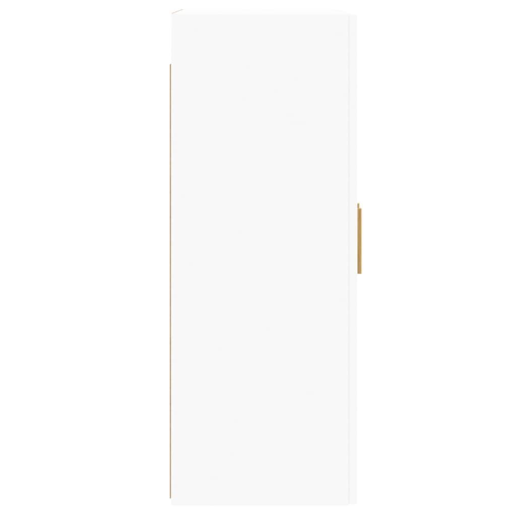 Wall Mounted Cabinets 2 pcs White Engineered Wood Price