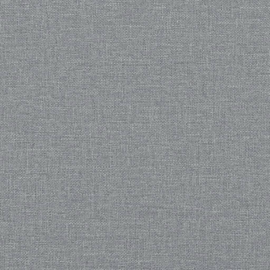 3 Piece Sofa Set with Cushions Light Grey Fabric Price