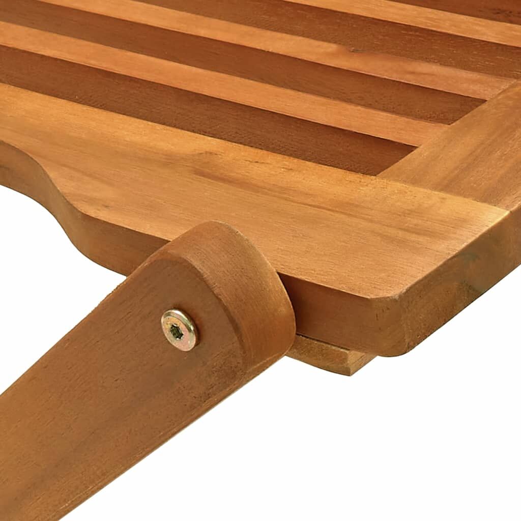 5 Pieces Garden Dining Set Solid Wood Acacia Price