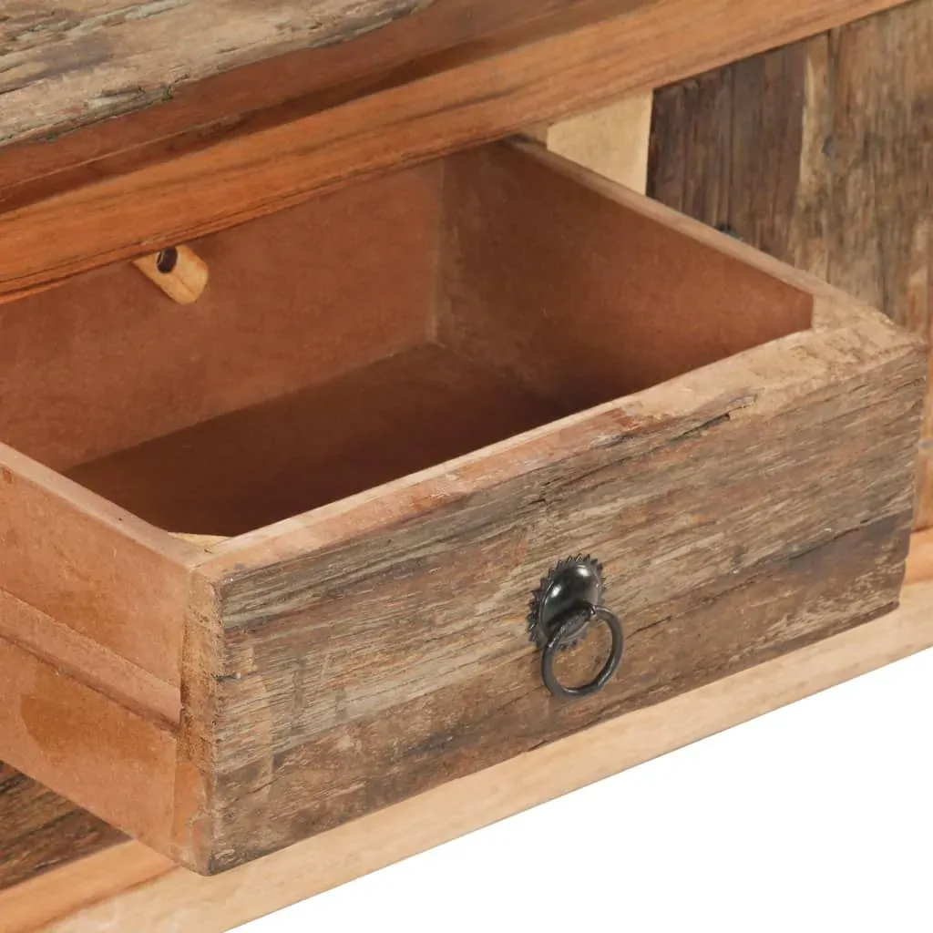 TV Cabinet 120x30x40 cm Solid Acacia Wood and Reclaimed Wood Price