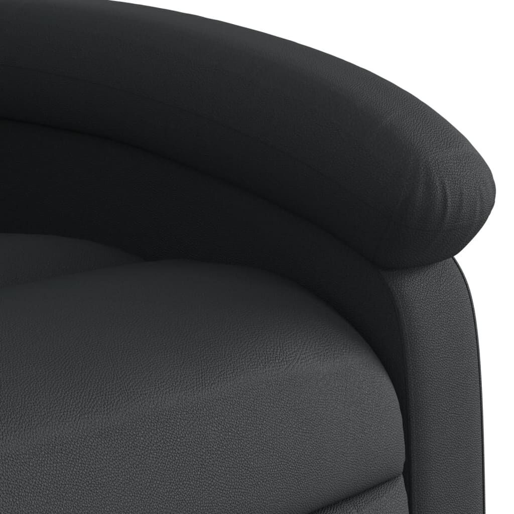 Recliner Chair Black Real Leather Price