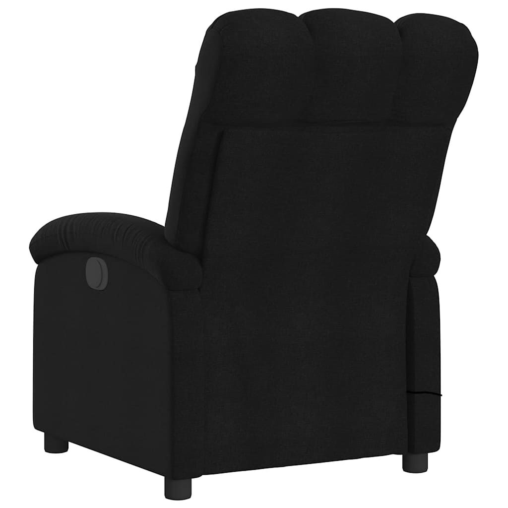 Massage Recliner Chair Black Fabric Price