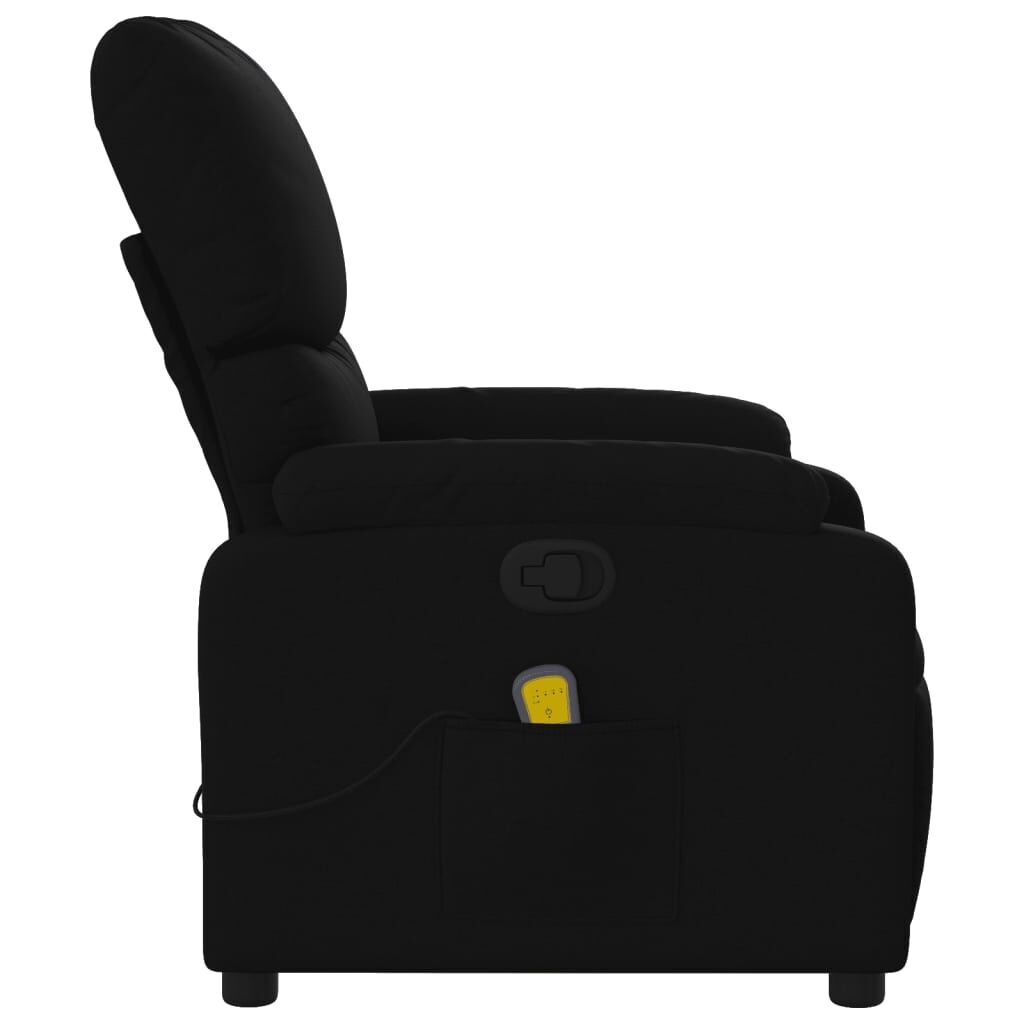 Massage Recliner Chair Black Fabric Price