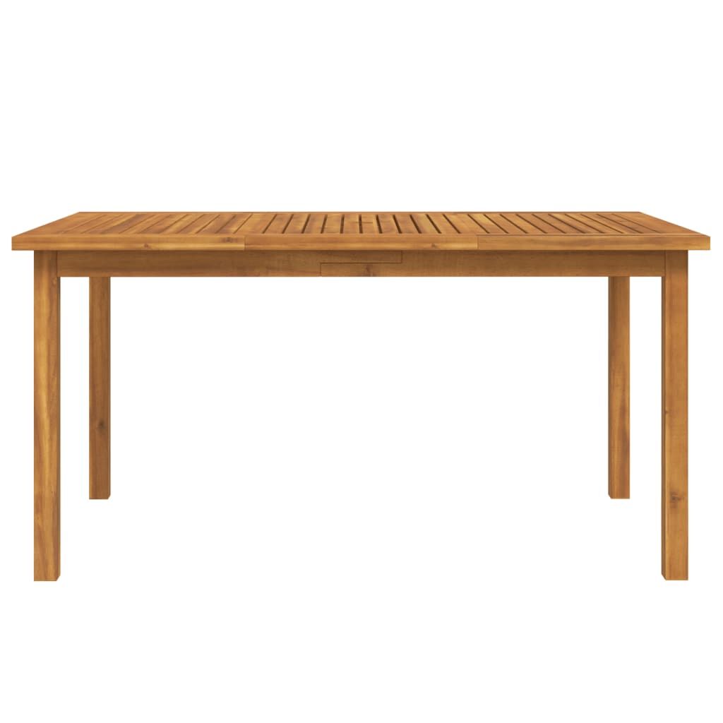 7 Piece Garden Dining Set Solid Wood Acacia Price