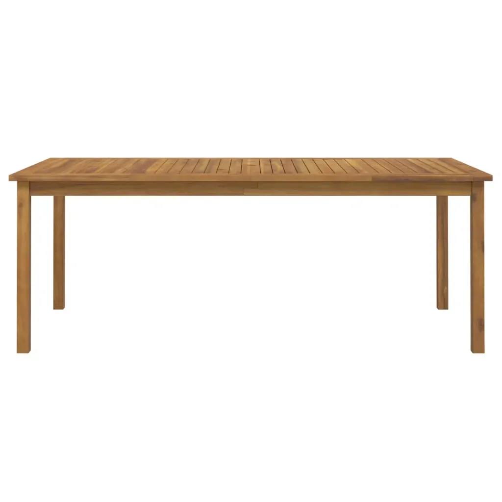 9 Piece Garden Dining Set Solid Wood Acacia Price