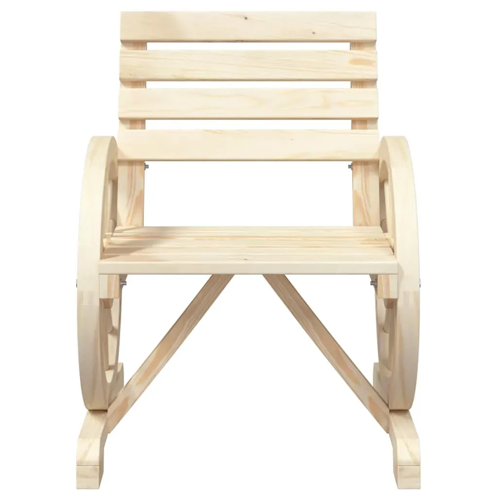 4 Piece Garden Lounge Set Solid Wood Fir Price