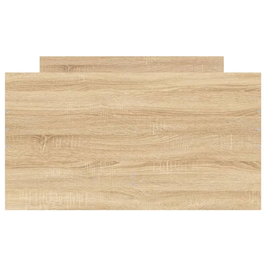 Bed Frame with Drawers without Mattress Sonoma Oak 90x190 cm Price