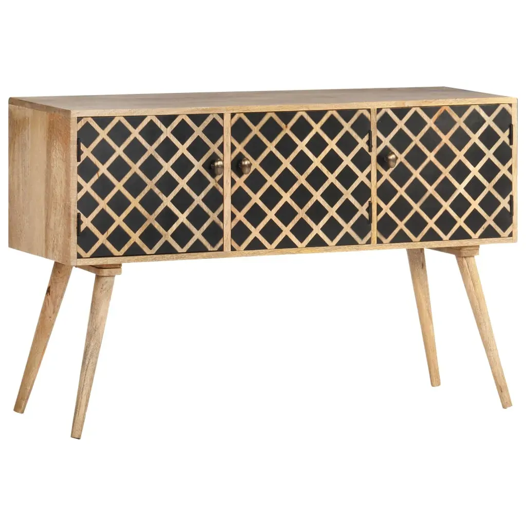 Sideboard 118x35x75 cm Solid Mango Wood Price