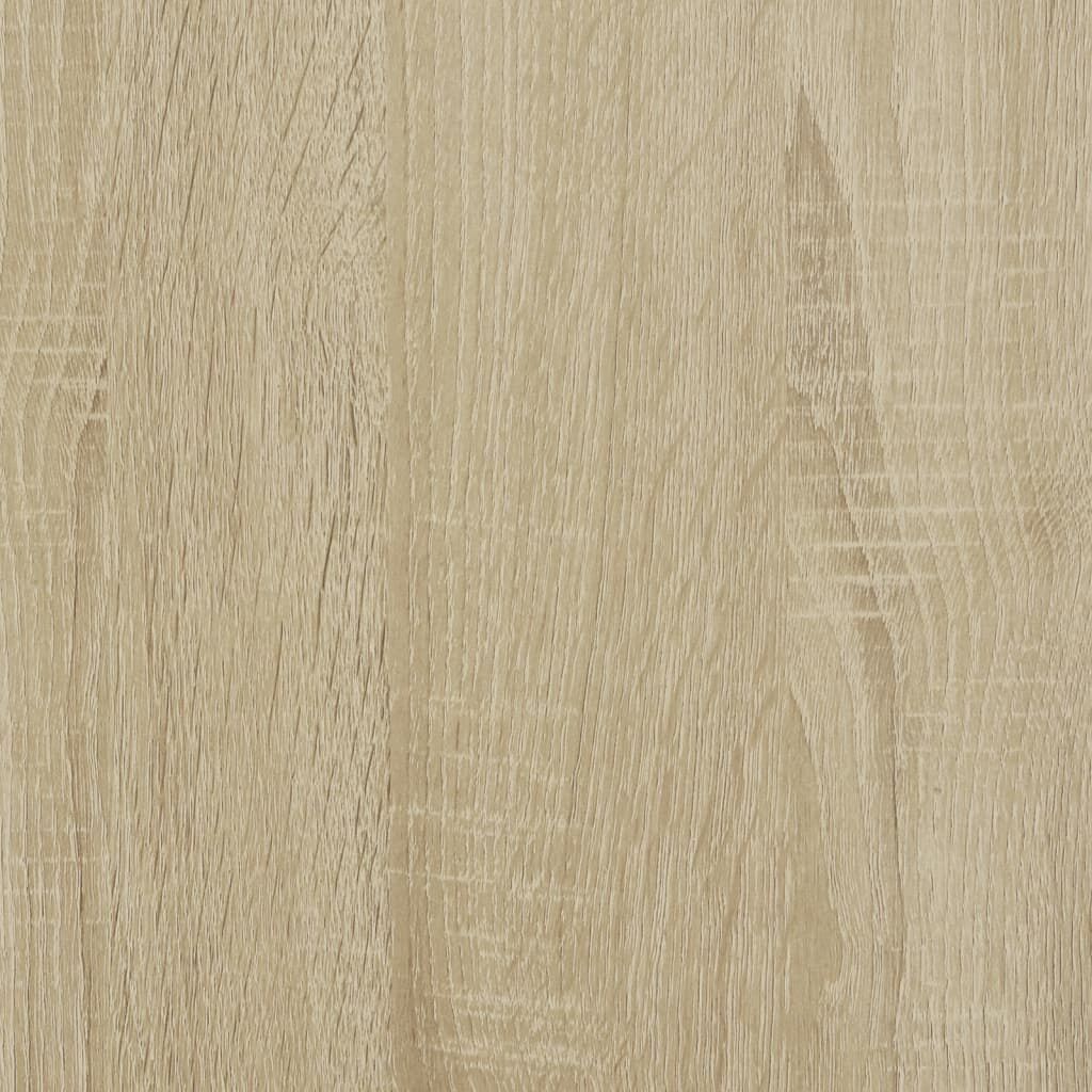 Bed Frame without Mattress Sonoma Oak 150x200 cm Price