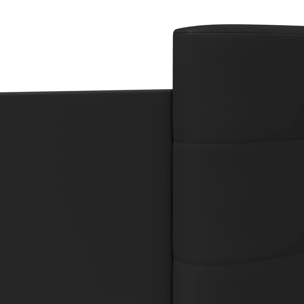 Bed Frame without Mattress Black 90x190 cm Price