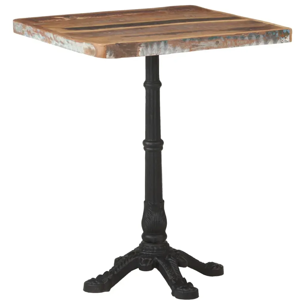 Bistro Table 60x60x76 cm Solid Reclaimed Wood Price