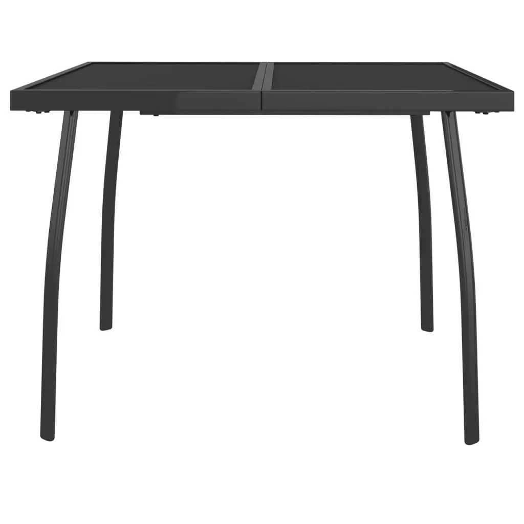 5 Piece Garden Dining Set Anthracite Metal Mesh Price