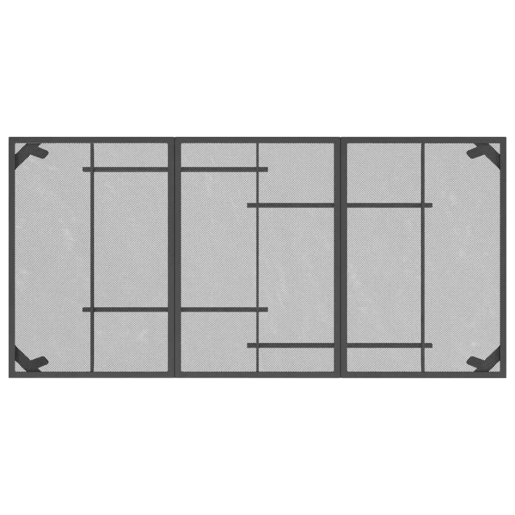 9 Piece Garden Dining Set Anthracite Metal Mesh Price