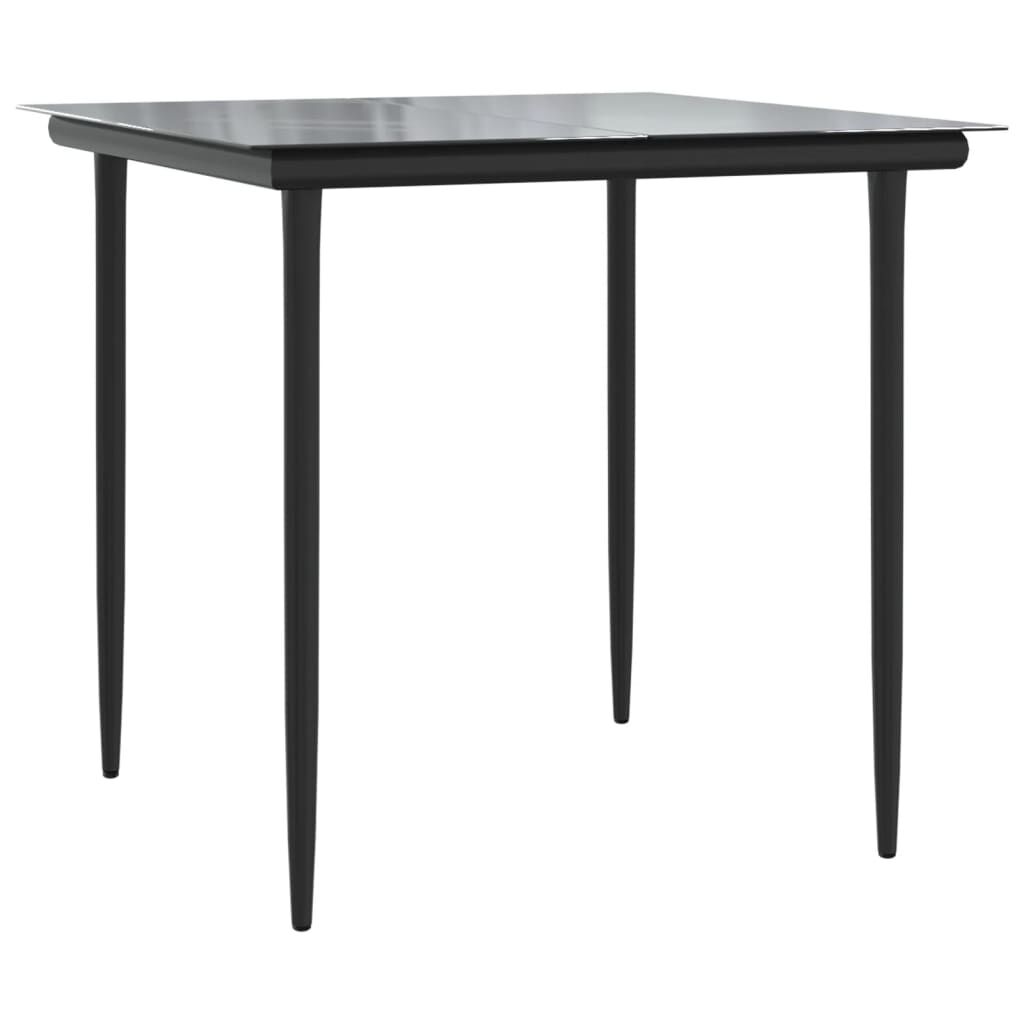 5 Piece Garden Dining Set with Cushions Grey Poly Rattan Price