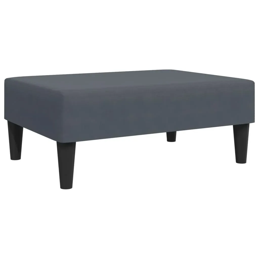 2 Piece Sofa Set with Pillows Dark Grey Velvet Price
