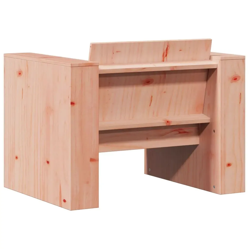 2 Piece Garden Lounge Set Solid Wood Douglas Price