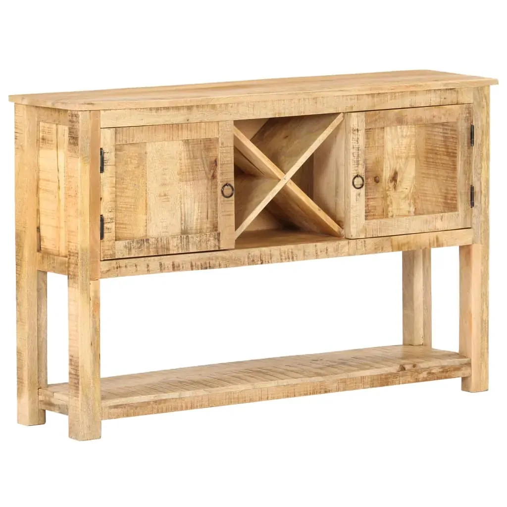 Sideboard 120x30x76 cm Rough Mango Wood Price
