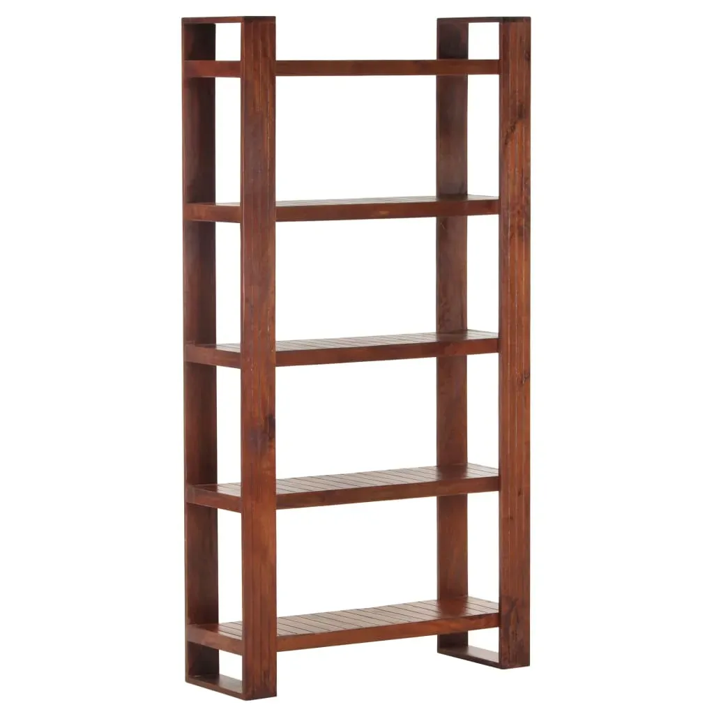 Book Cabinet Honey Brown 85x30x166 cm Solid Acacia Wood Price