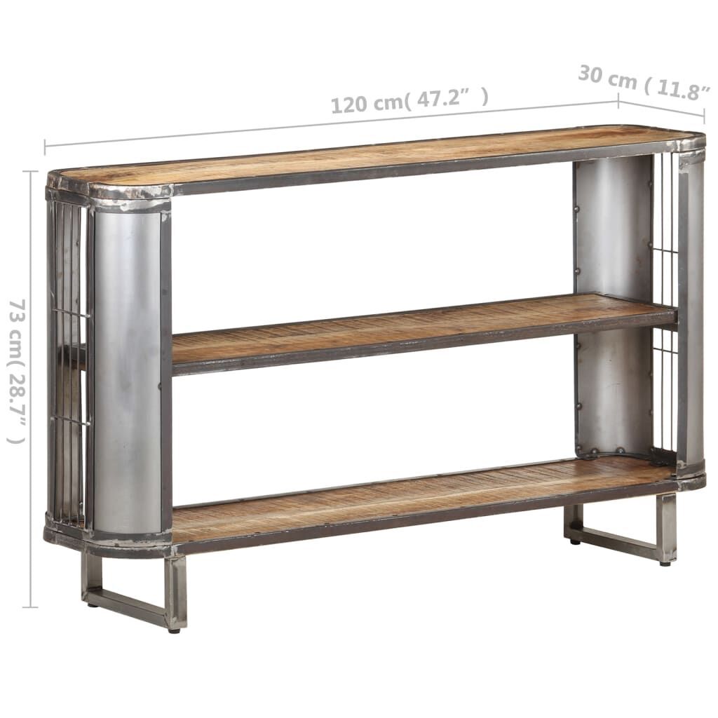 Sideboard 120x30x73 cm Solid Mango Wood Price
