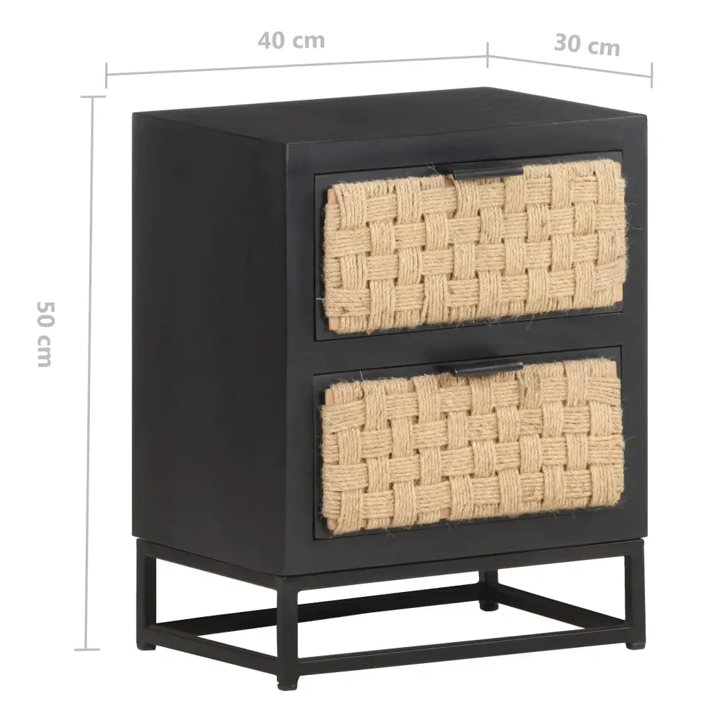 Bedside Cabinet 40x30x50 cm Solid Mango Wood Price