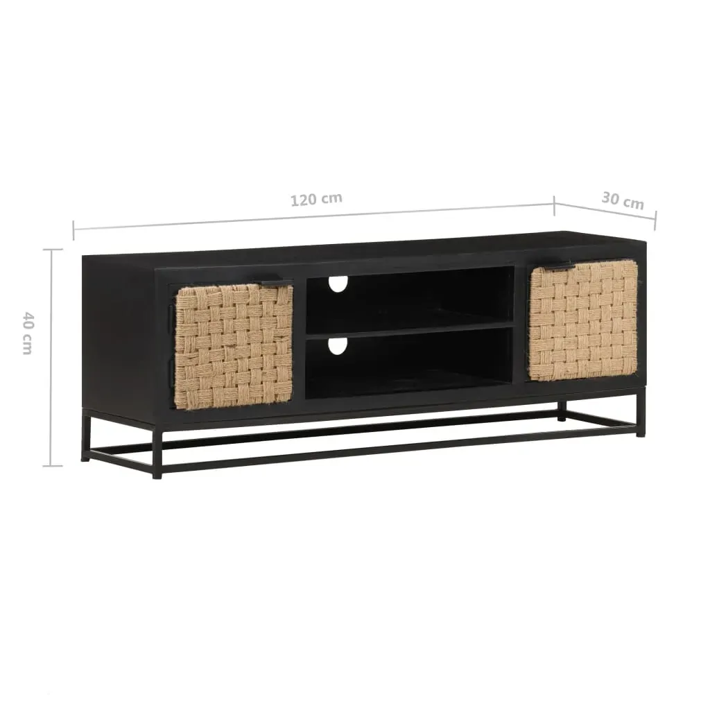 TV Cabinet 120x30x40 cm Solid Mango Wood Price