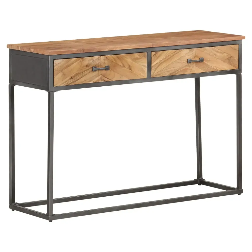 Console Table 110x35x75 cm Solid Acacia Wood Price