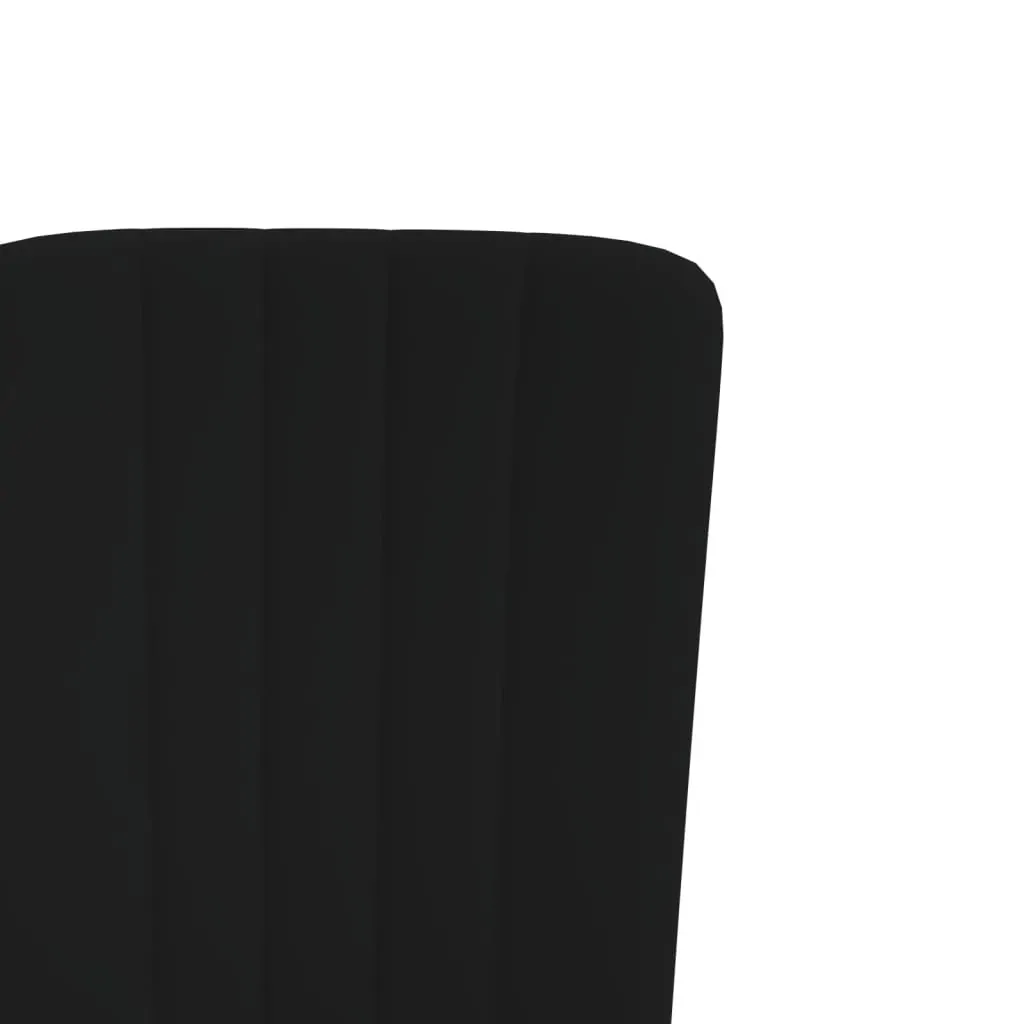 Dining Chairs 4 pcs Black Velvet Price