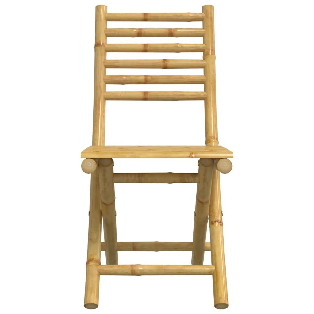 3 Piece Bistro Set Bamboo Price