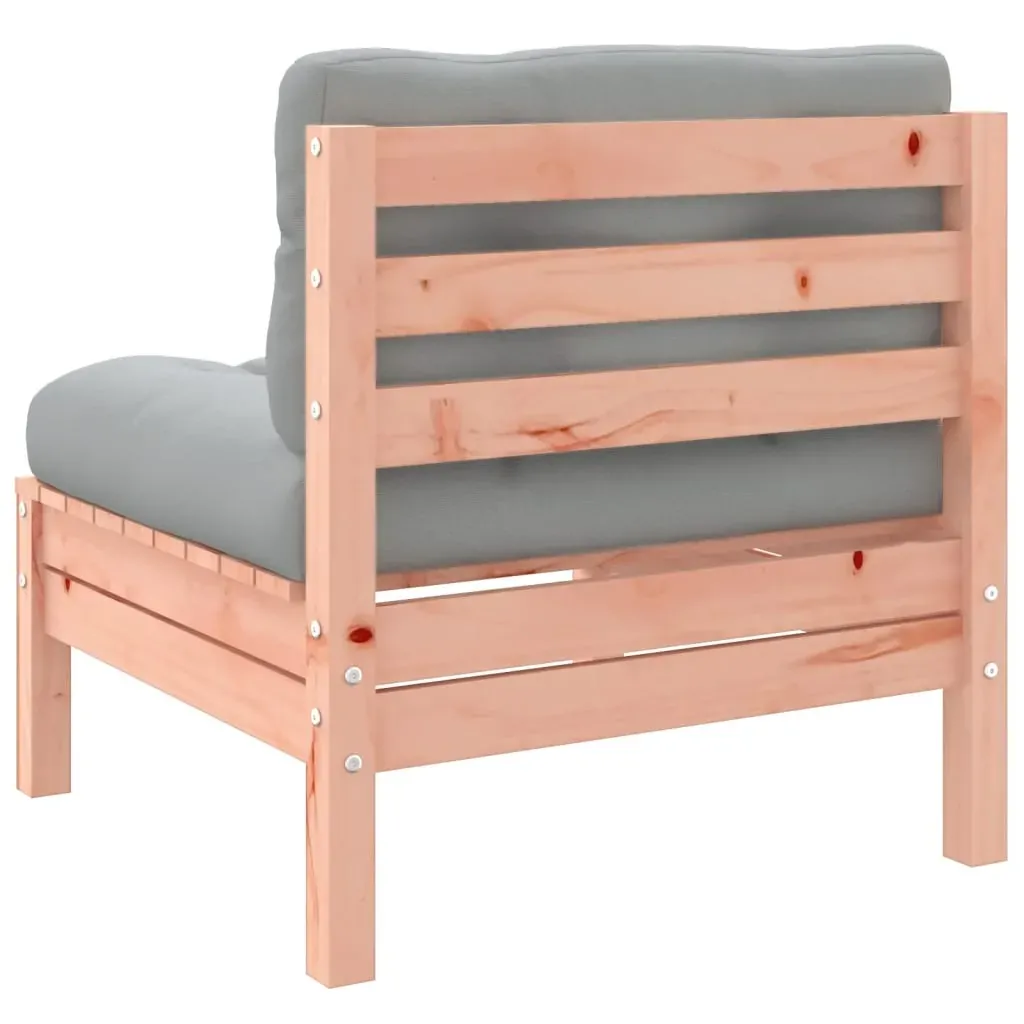 4 Piece Garden Sofa Set with Cushions Solid Wood Douglas Fir Price