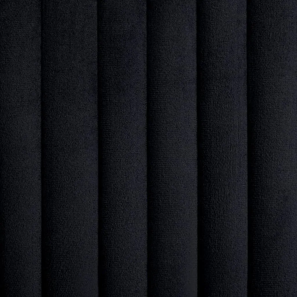 Dining Chairs 2 pcs Black Velvet Price