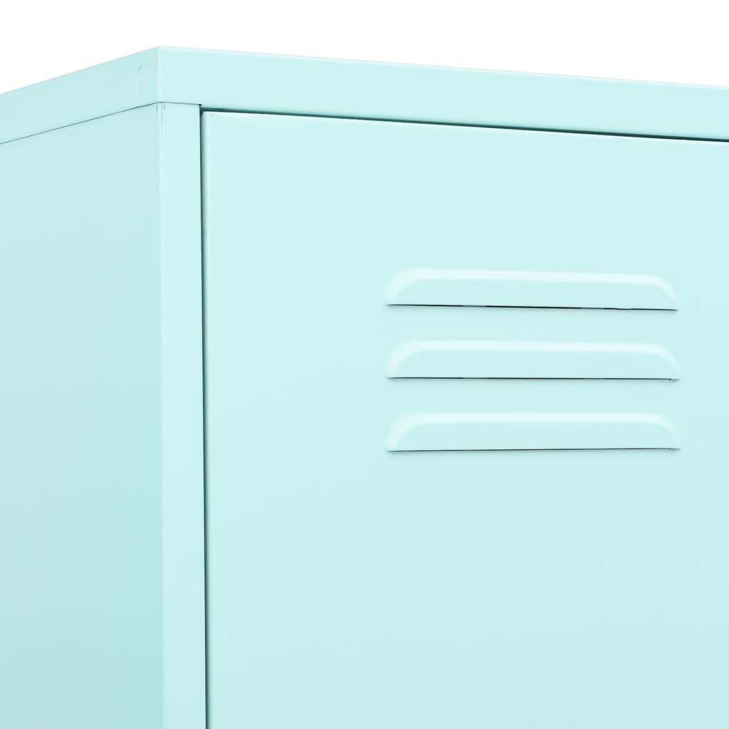 Locker Cabinet Mint 35x46x180 cm Steel Price