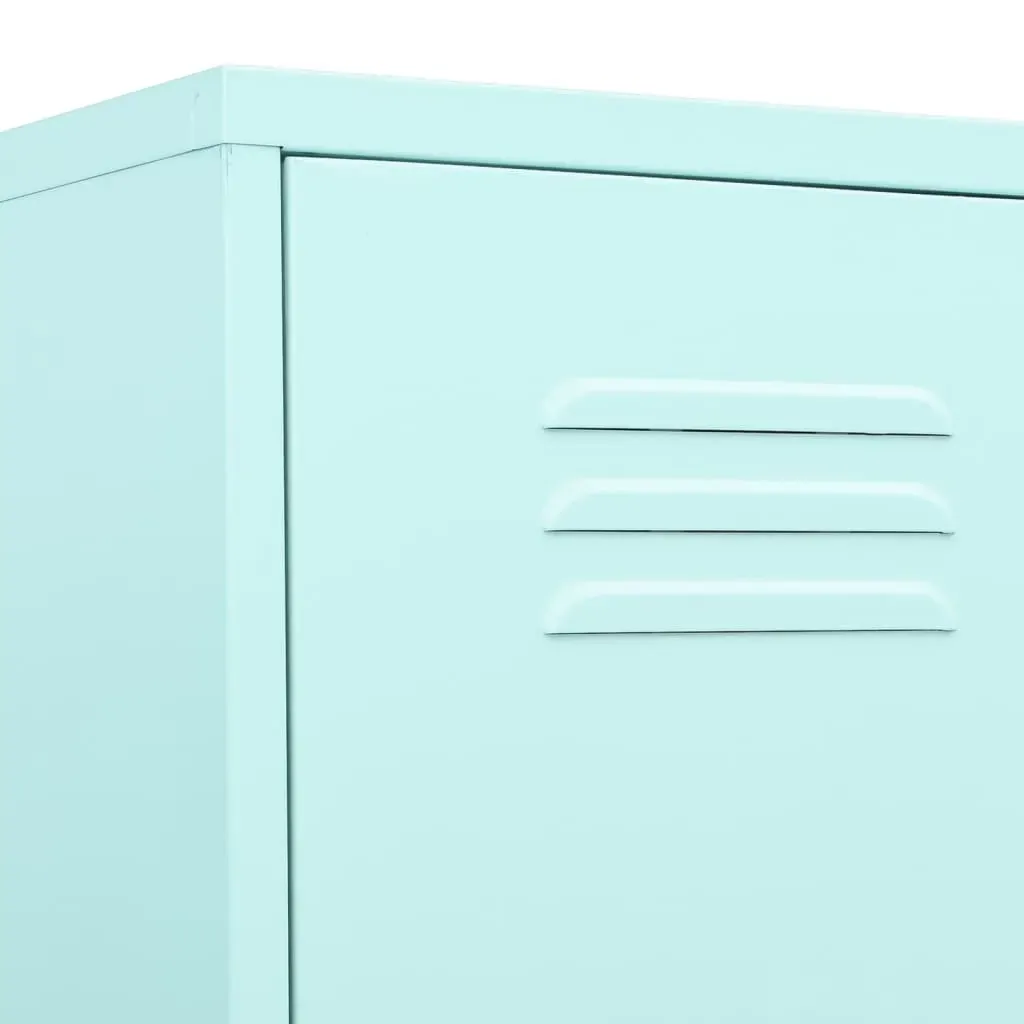 Locker Cabinet Mint 35x46x180 cm Steel Price