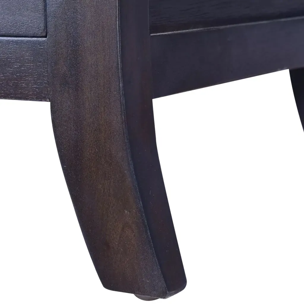 Bedside Cabinet Light Black 40x40x45 cm Solid Wood Mahogany Price